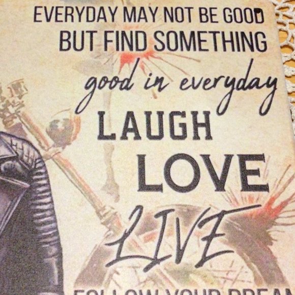 Inspirational Quotes Wall Art Metal Sign, New - Picture 5 of 8